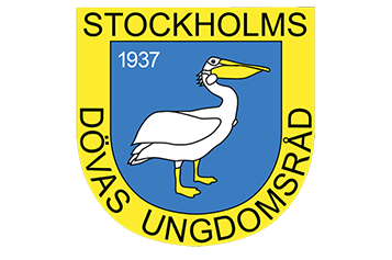 Stockholms Dövas Ungdomsråd Logotyp